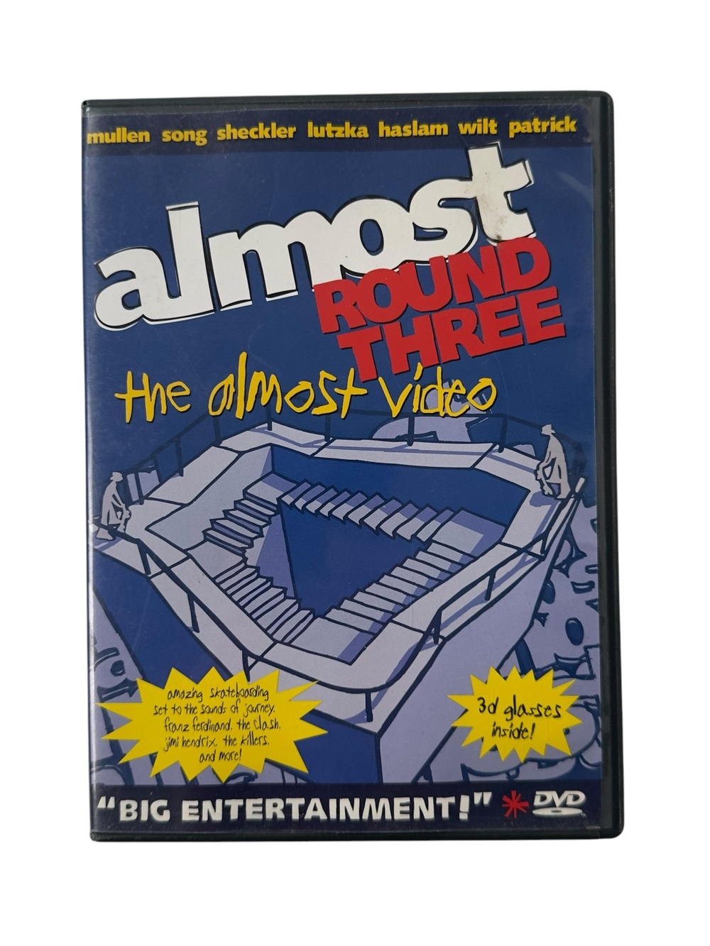 Almost Skateboards Round 3 Skateboard DVD Daewon Song Rodney Mullen